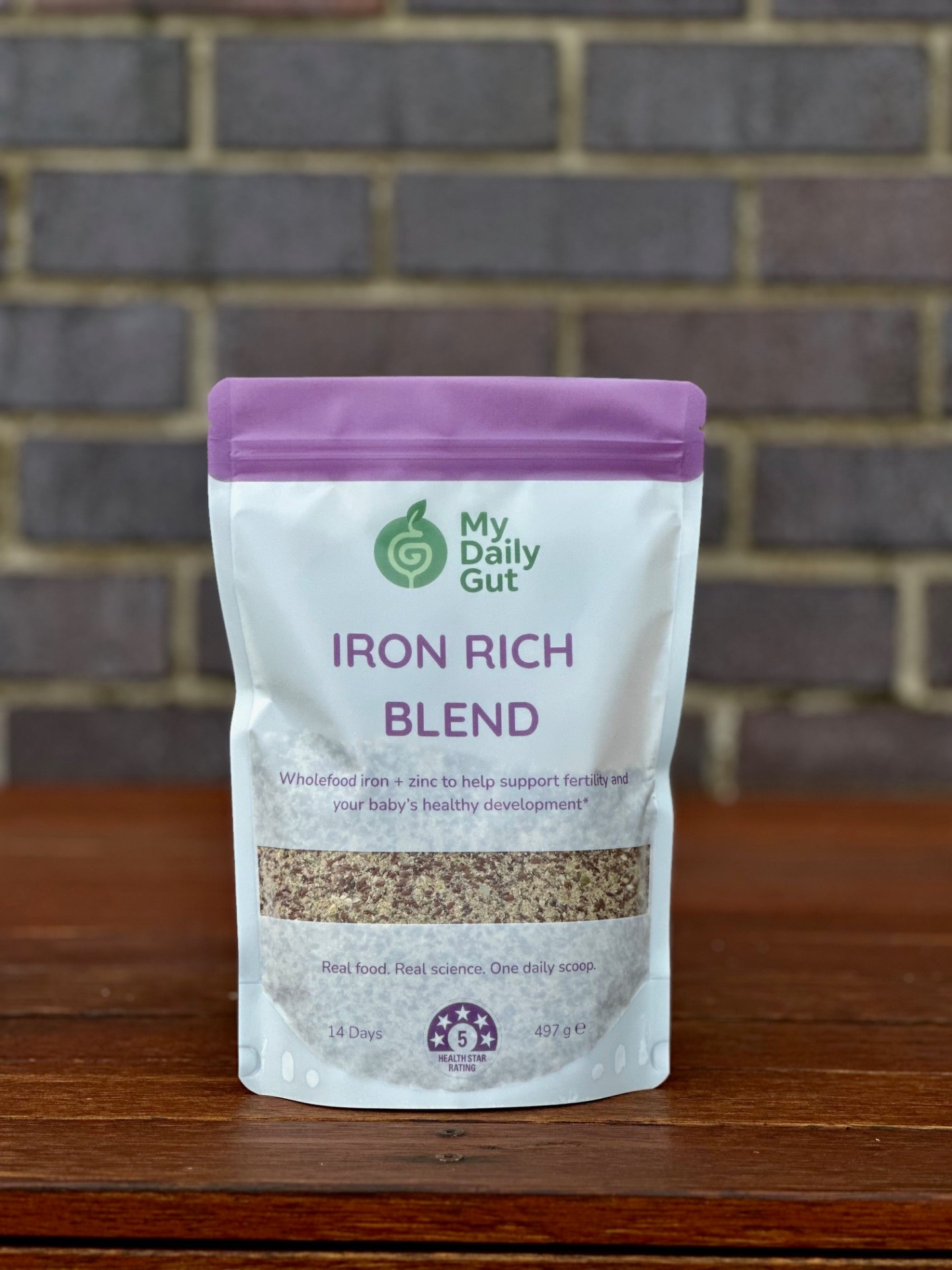 Iron Rich Blend — wholefood nutrition blend pouch