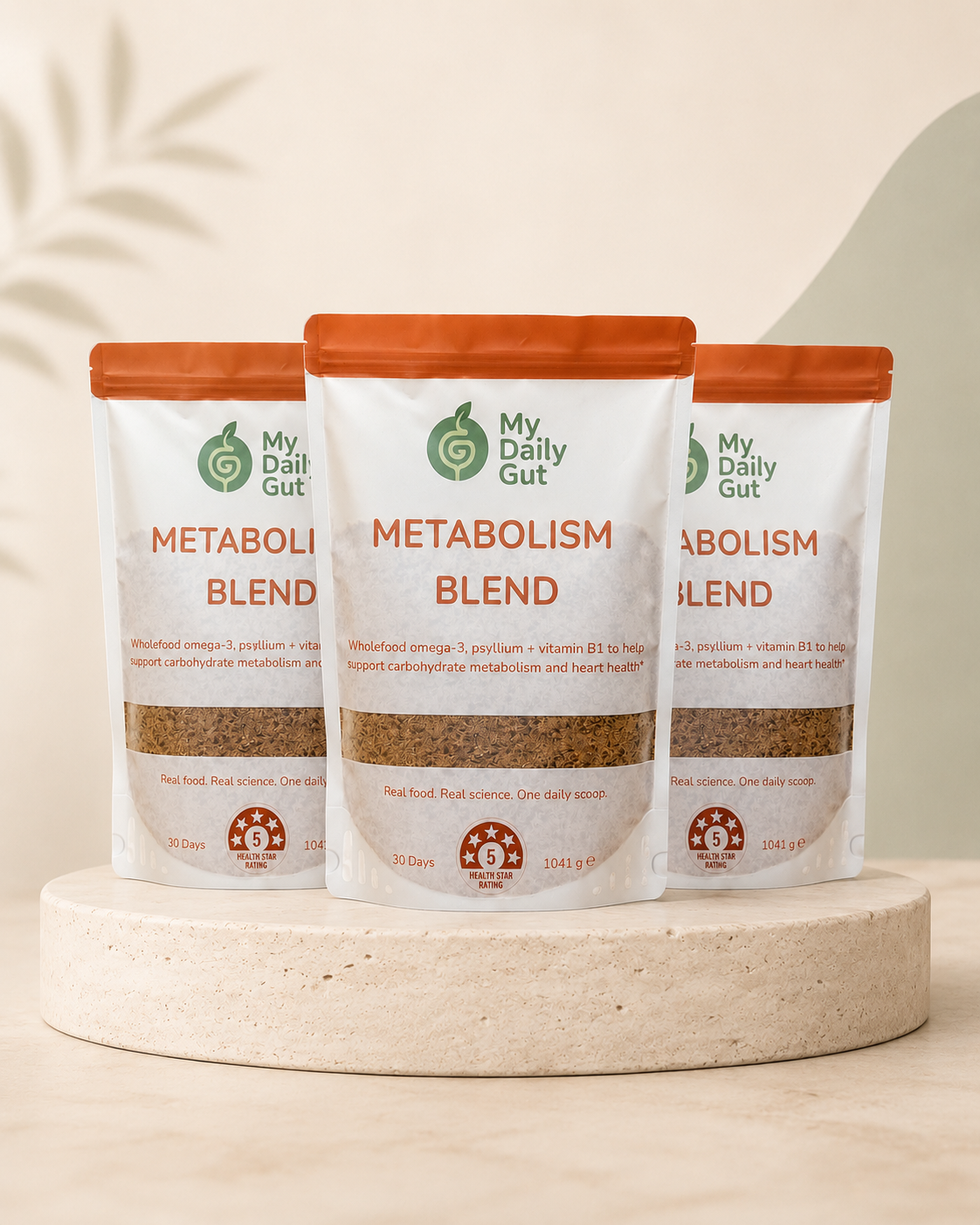 Metabolism Blend 3-month bundle with three 30-day pouches